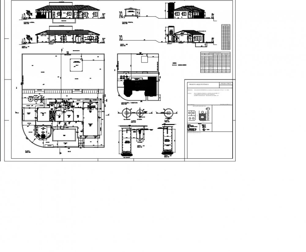 projeto arquitet�nico